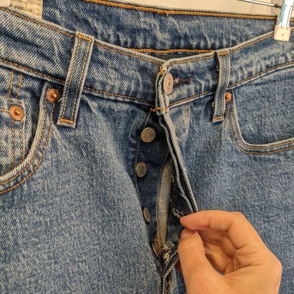 LEVI'S 501 jeans size 27 in EUC - Picture 3 of 11